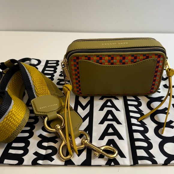 Marc Jacobs The Mixed Media Snapshot Bag - Picture 14 of 16